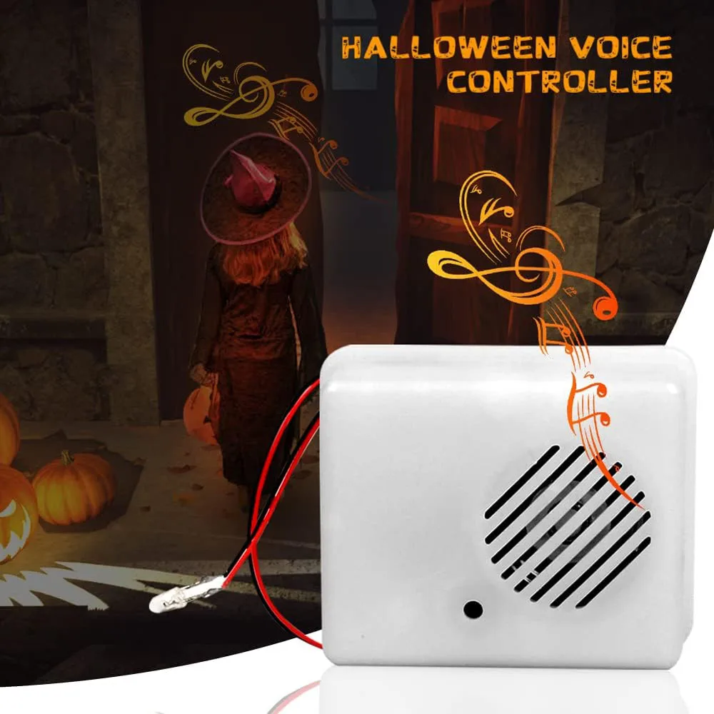 Halloween Scream Speaker – Sound Sensor Scary Prop – Image 3