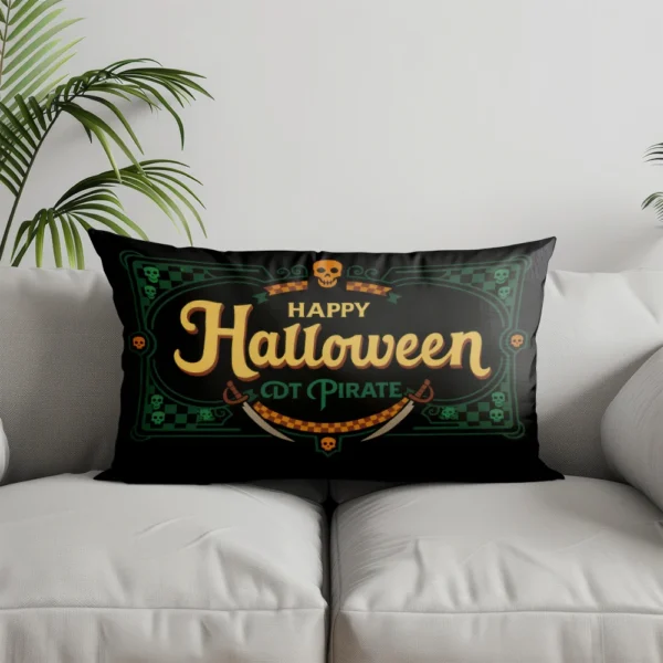 Halloween Ghosts Pillowcase – Home Decor Cushion Cover for Sofa, Bedroom & Car – Image 11