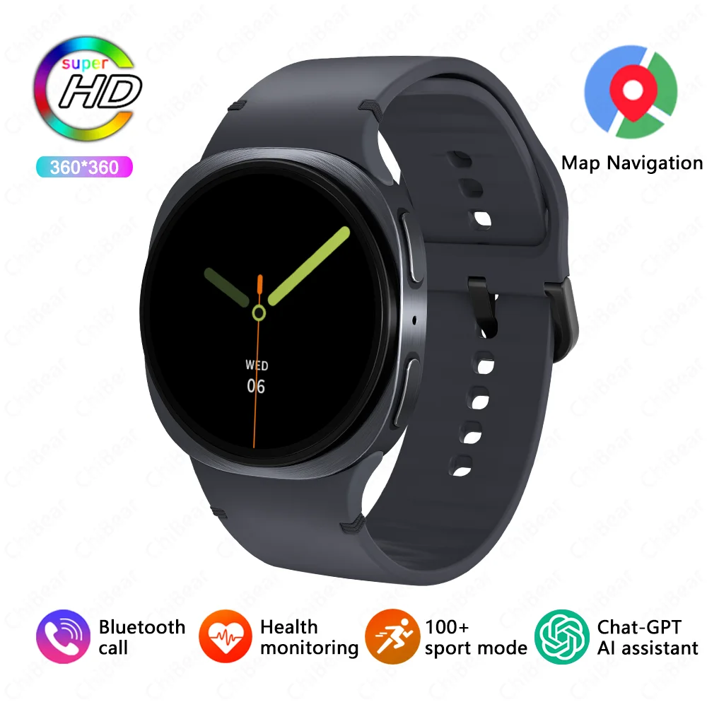 2025 GPS Smartwatch with NFC – Sport Fitness Tracker, Bluetooth Calls, Compass & IP68 Waterproof – Image 8