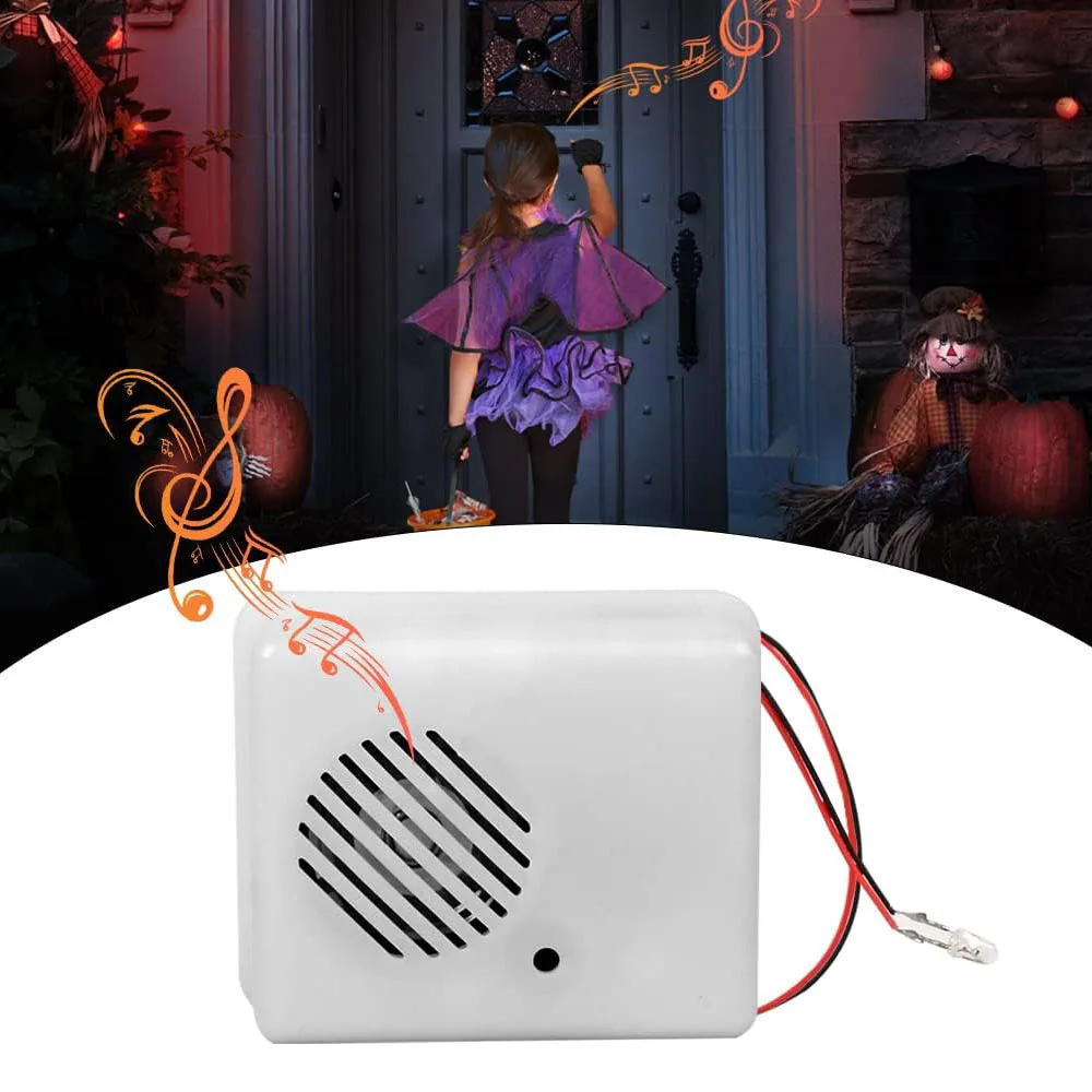 Halloween Scream Speaker – Sound Sensor Scary Prop