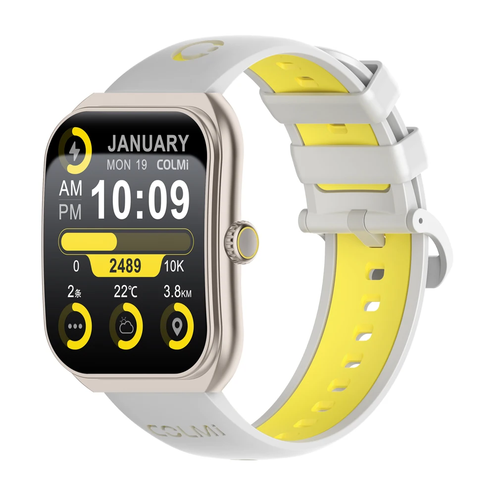 COLMI P86 Smartwatch – 1.93” Curved AMOLED Display, Bluetooth Calls, Health & Fitness Manager, IP68 Waterproof – Image 9