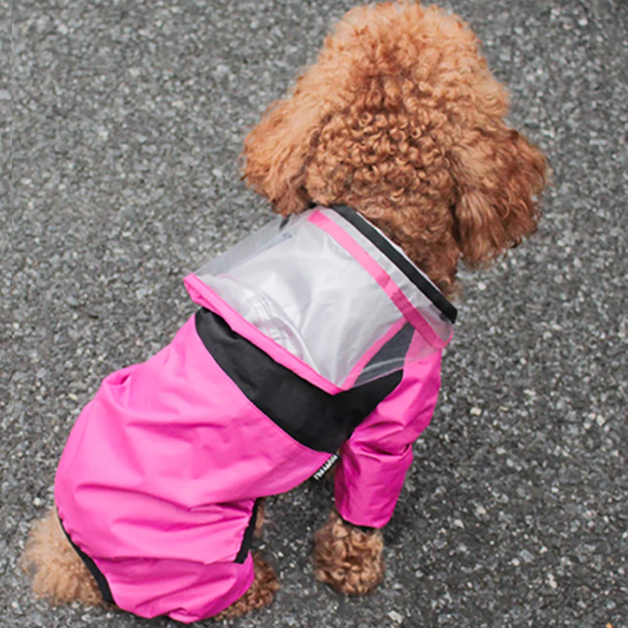 Waterproof Dog Raincoat – Lightweight Pet Jacket with Hood for Small to Large Dogs – Image 7