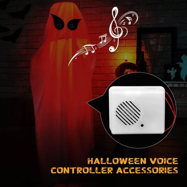 Halloween Scream Speaker – Sound Sensor Scary Prop – Image 2