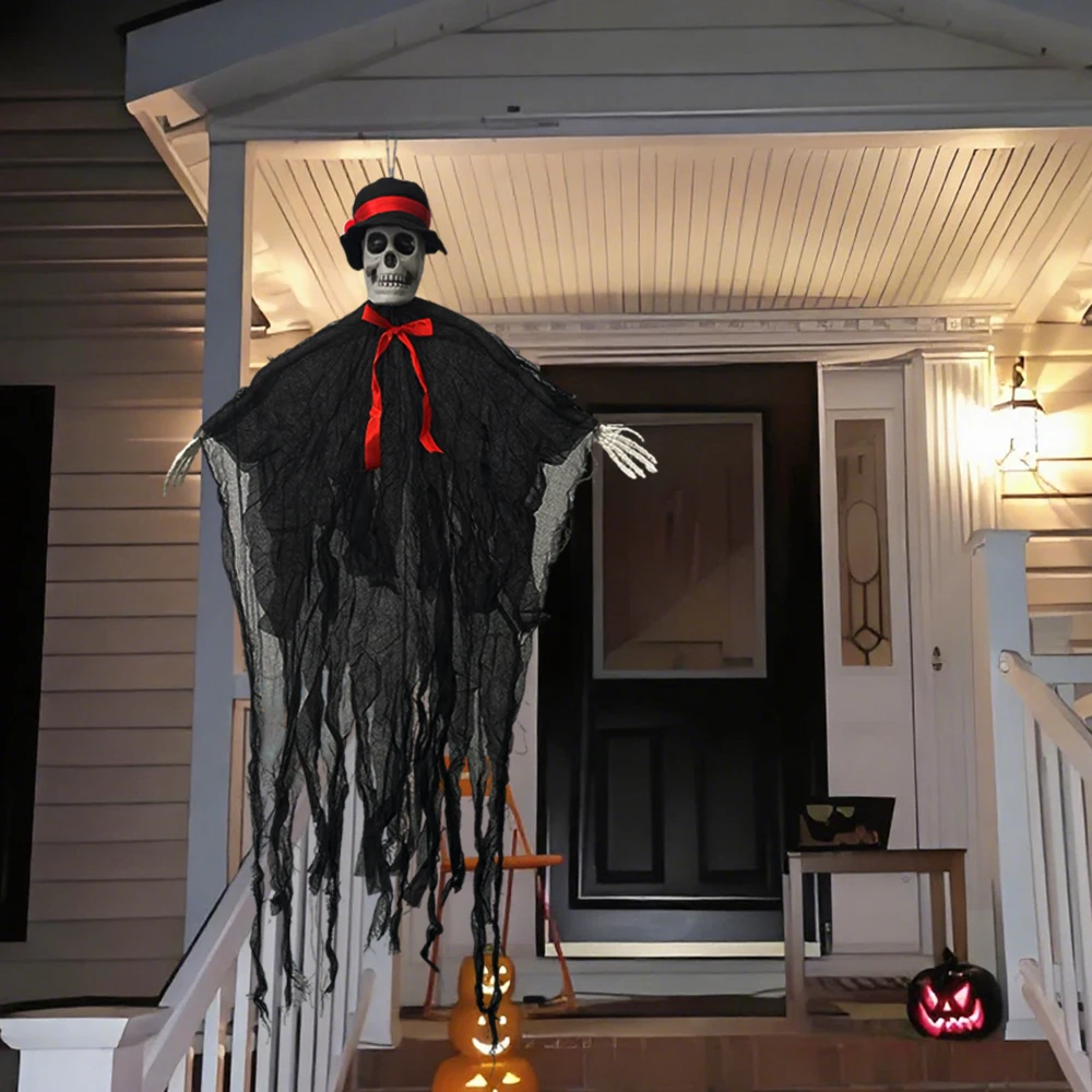 Halloween decorations Skeleton Ghost Decoration Ghost with Halloween decor for Halloween Party Home Indoor Outdoor Use in Garden – Image 4