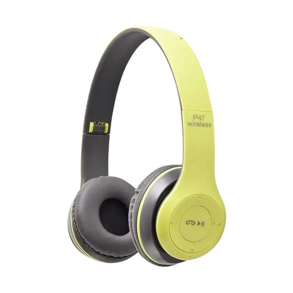 P47 Wireless Bluetooth Headset – Foldable Over-Ear Headphones with Mic – Image 7