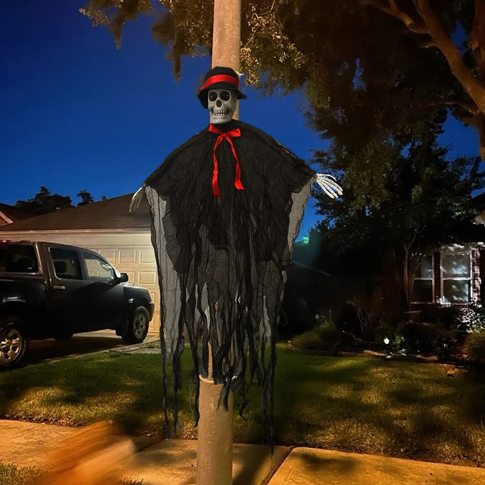 Halloween decorations Skeleton Ghost Decoration Ghost with Halloween decor for Halloween Party Home Indoor Outdoor Use in Garden – Image 2