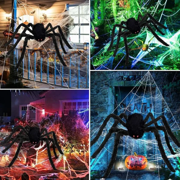 Halloween 5m Spider Web – Haunted House & Yard Decoration – Image 4