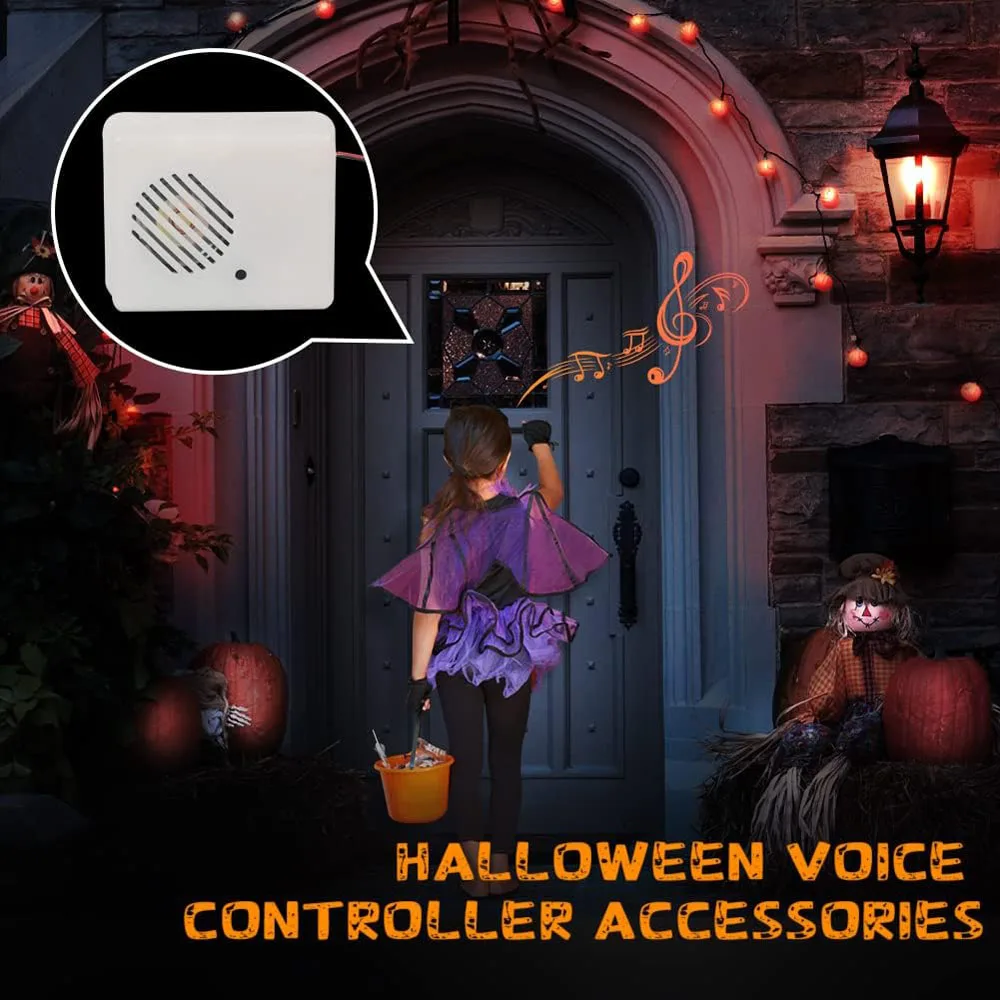 Halloween Scream Speaker – Sound Sensor Scary Prop – Image 5