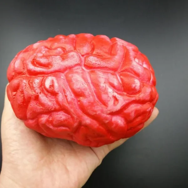 Halloween Latex Horror Props – Bloody Hand, Foot, Brain, Heart & Finger – Image 6