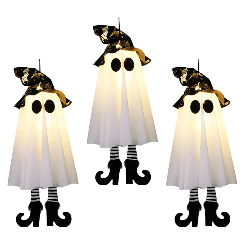 Halloween LED Witch & Ghost – Hanging Light Up Decoration (1/2/3pcs) – Image 7