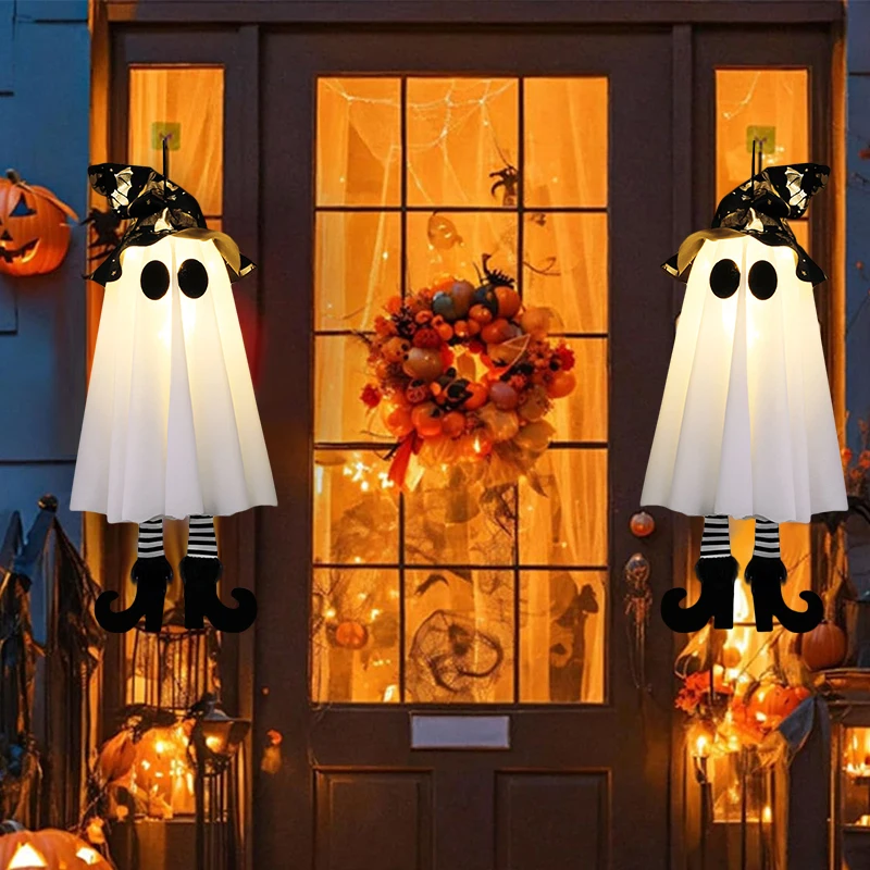 Halloween LED Witch & Ghost – Hanging Light Up Decoration (1/2/3pcs) – Image 3