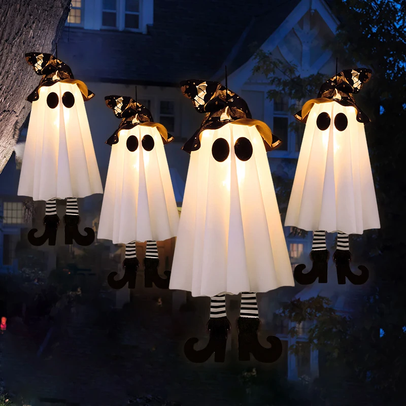 Halloween LED Witch & Ghost – Hanging Light Up Decoration (1/2/3pcs) – Image 4